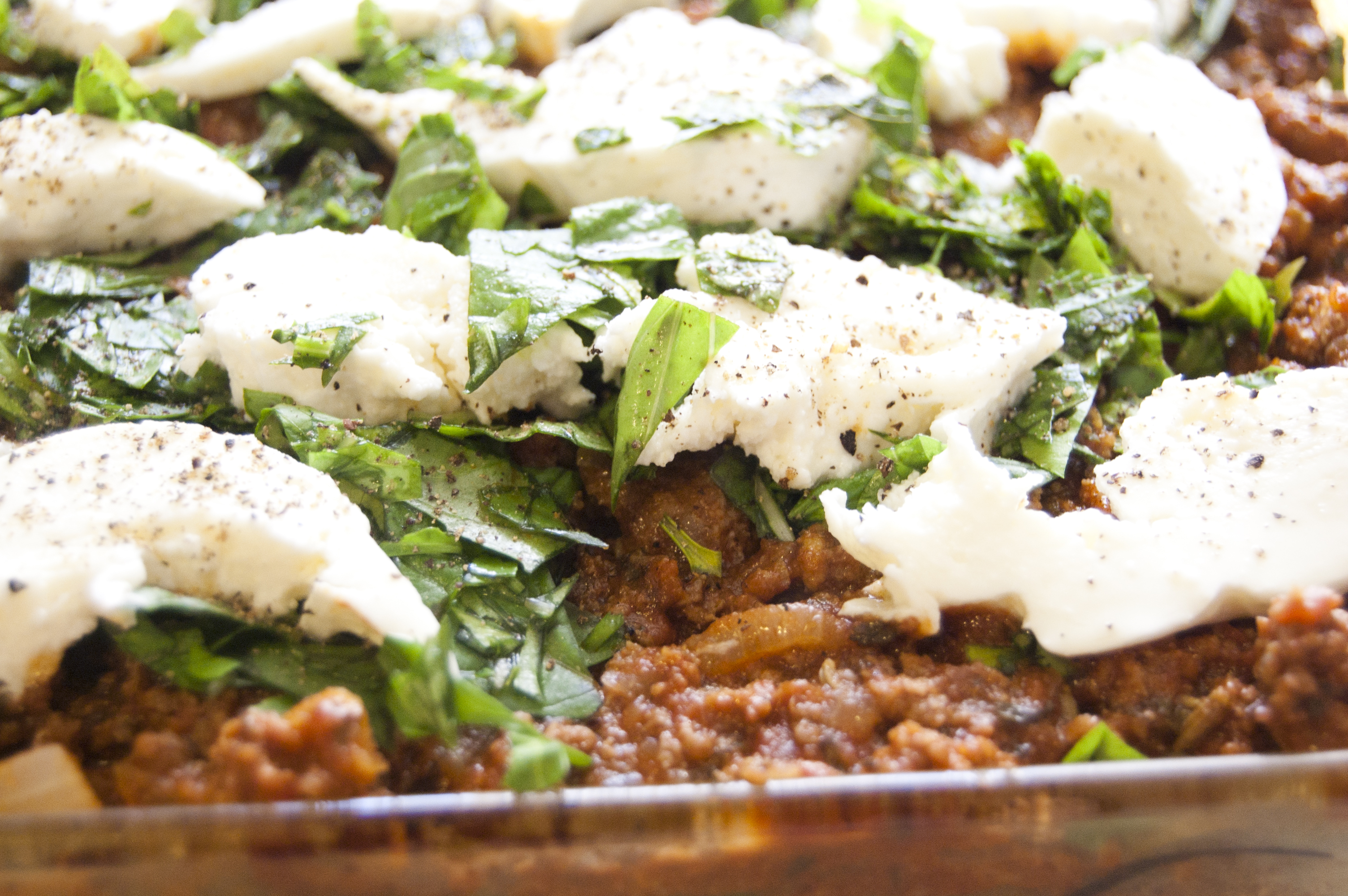 Healthy Eggplant Lasagna With Meat